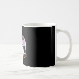 Taza De Café Calabaza fantasma ovni retro halloween alienígena 