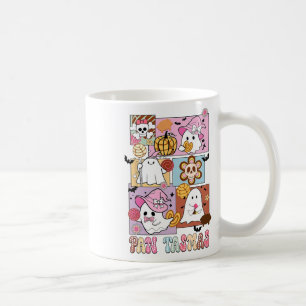 Taza De Café Calabaza fantasma Pan Tasmas Spooky Conchas Hallow