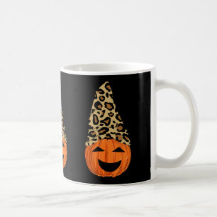 Taza De Café Calabaza Gorra Cute Leopardo