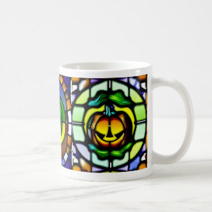 Taza De Café Calabaza Halloween Calabaza de vidrio templado