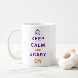 Taza De Café Calabaza morada mantiene la calma y el miedo en Ha
