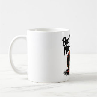 Taza De Café Calabaza sonriente con diseño de hojas caídas