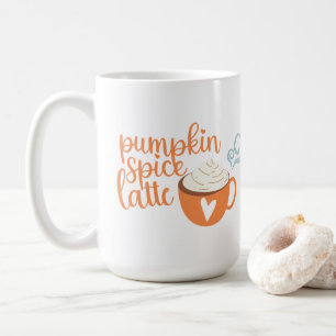 Taza De Café Calabaza Spice Latte Café Mug