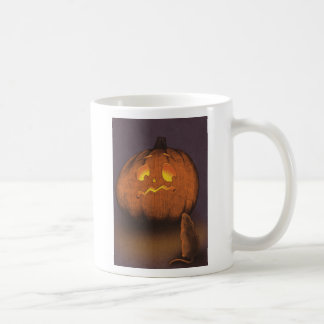 Taza De Café Calabaza y ratón de Halloween