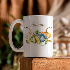 Taza De Café Calabazas acuáticas de otoño