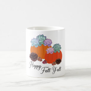 Taza De Café Calabazas caídas felices