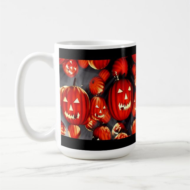 Taza De Café Calabazas de Halloween (Izquierda)