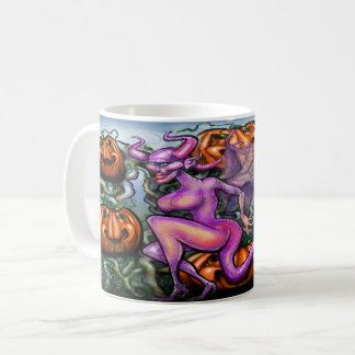 Taza De Café Calabazas Fae Demoníacas