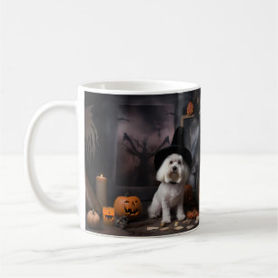 Taza De Café Calabazas Maltesas Halloween Espeluznantes