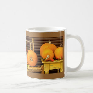 Taza De Café Calabazas otoñales