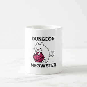 Taza De Café Calabozo Meowster Gato Divertido