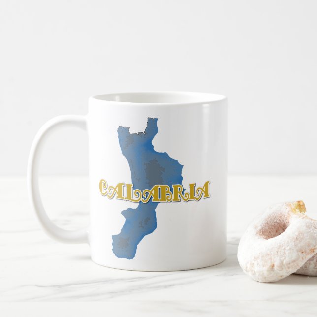 Taza De Café Calabria (Con donut)
