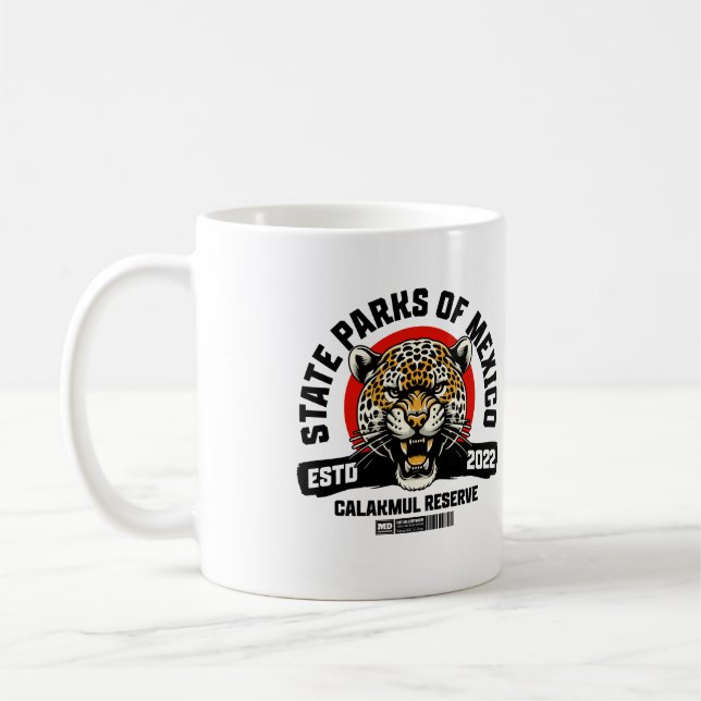 Taza De Café Calakmul Reserve – Jaguar Power (Izquierda)