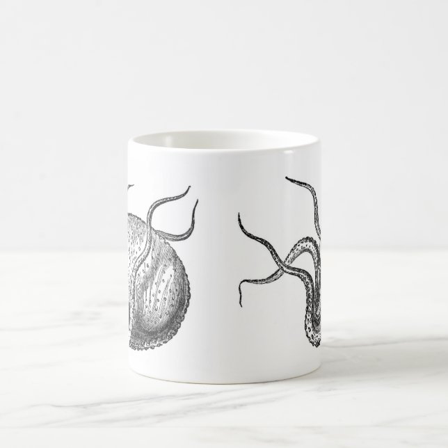 Taza De Café Calamar gigante (Centro)