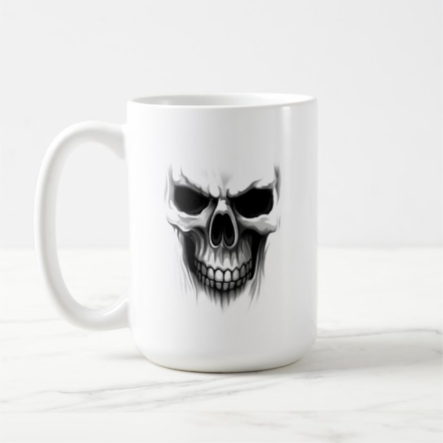 Taza De Café Calavera (Izquierda)