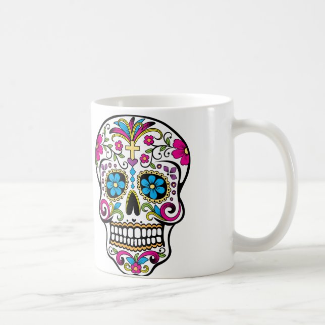 Taza De Café Calavera (Derecha)