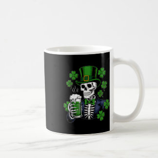 Taza De Café Calavera Afortunada Cerveza de cerveza de San Patr