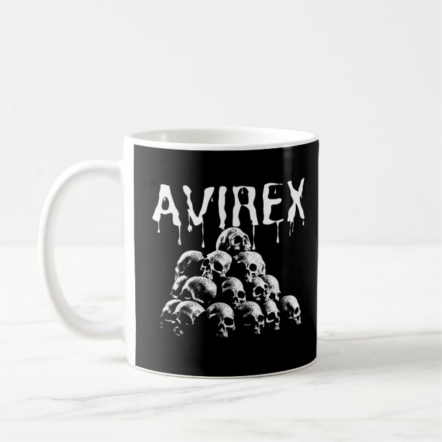 Taza De Café Calavera de Avirex (Izquierda)