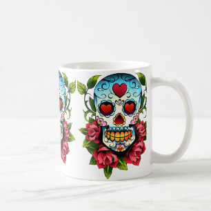 Taza De Café Calavera de azúcar
