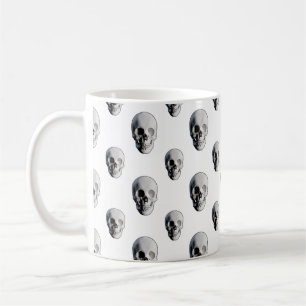 Taza De Café Calavera de Halloween patrón