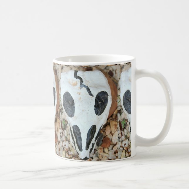 Taza De Café calavera de la dia del muerte (Derecha)