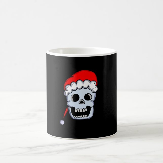 Taza De Café Calavera de Navidad (Centro)