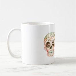 Taza De Café Calavera del Día de Muertos