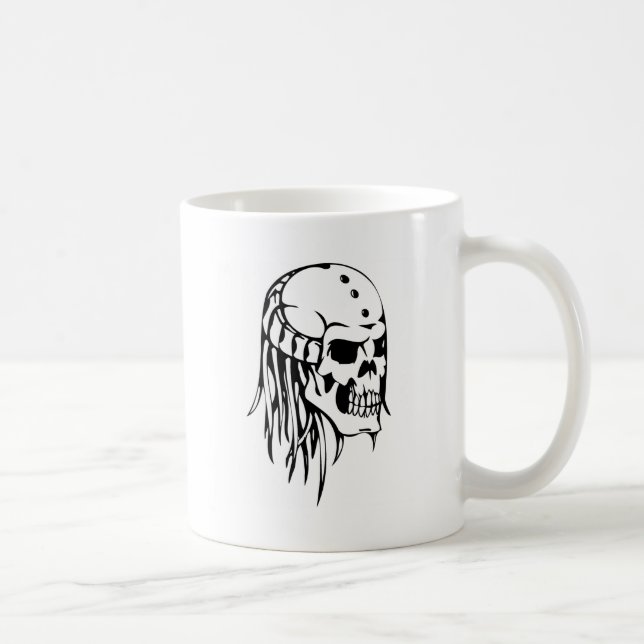 Taza De Café Calavera humana (Derecha)
