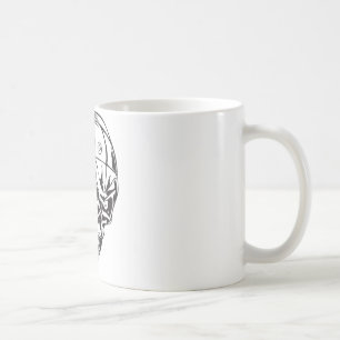 Taza De Café Calavera humana 146