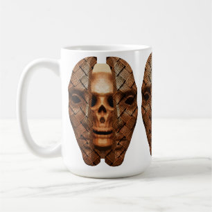 Taza De Café Calavera interior: Revelando la complejidad intern