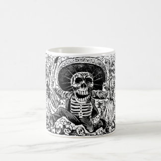 Taza De Café Calavera Oaxaqueña de José Guadalupe Posada