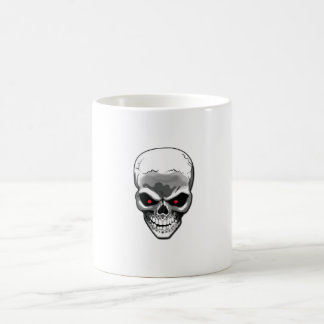 Taza De Café Calavera plateada