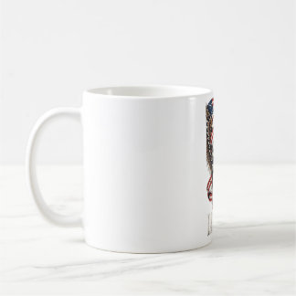 Taza De Café Calavera y Águila de la Libertad