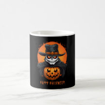 Calavera y calabaza