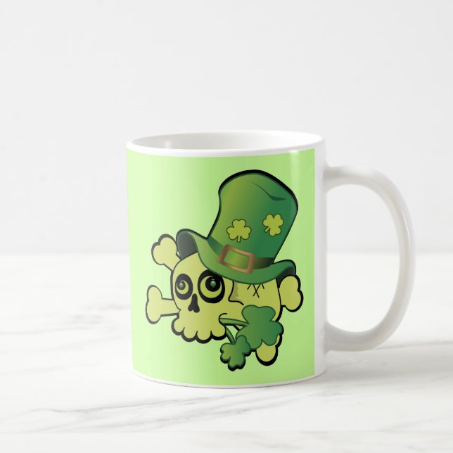 Taza De Café Calavera y rocas (Derecha)