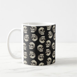 Taza De Café Calaveras - Café negro