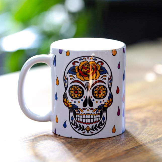 Taza De Café Calaveras de azúcar (Subido por el creador)