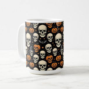 Taza De Café Calaveras para Halloween