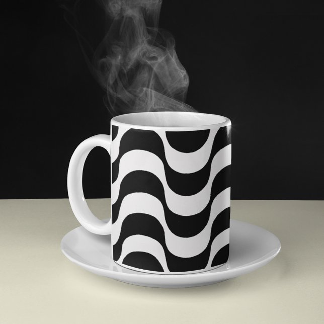 Taza De Café calçadão de copacabana, río de janeiro (modern retro look)