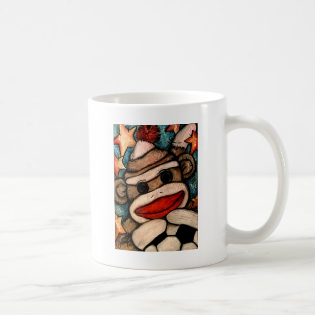 Taza De Café Calcetín-er mono (Derecha)