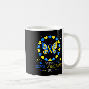 Taza De Café Calcetines de concienciación sobre el Día del Sínd