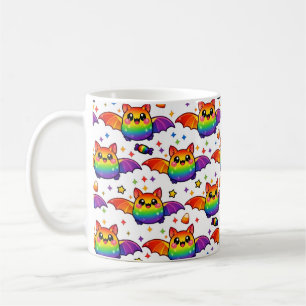 Taza De Café Calcetines de tripulación Estallido de Murciélago