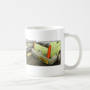 Taza De Café Calcomanía de Prozac Camisetas Divertidas Tarjetas
