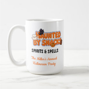Taza De Café Calcomanía divertida de Halloween de aperitivos em