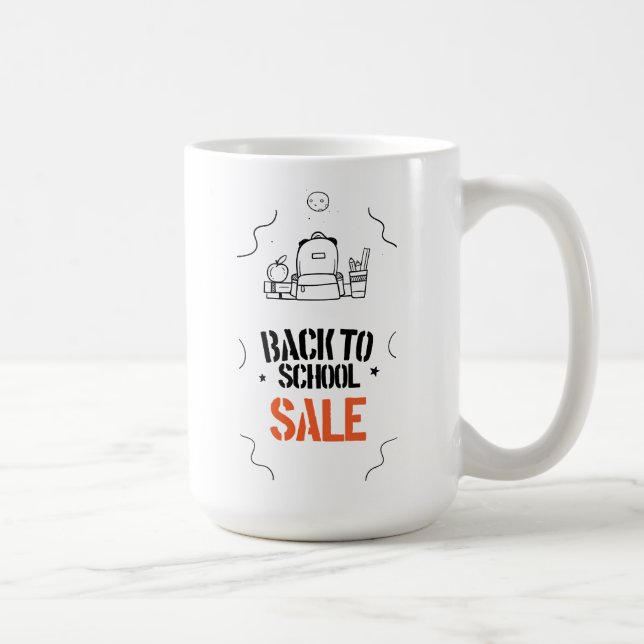 Taza De Café Calcomanía para pared (Derecha)