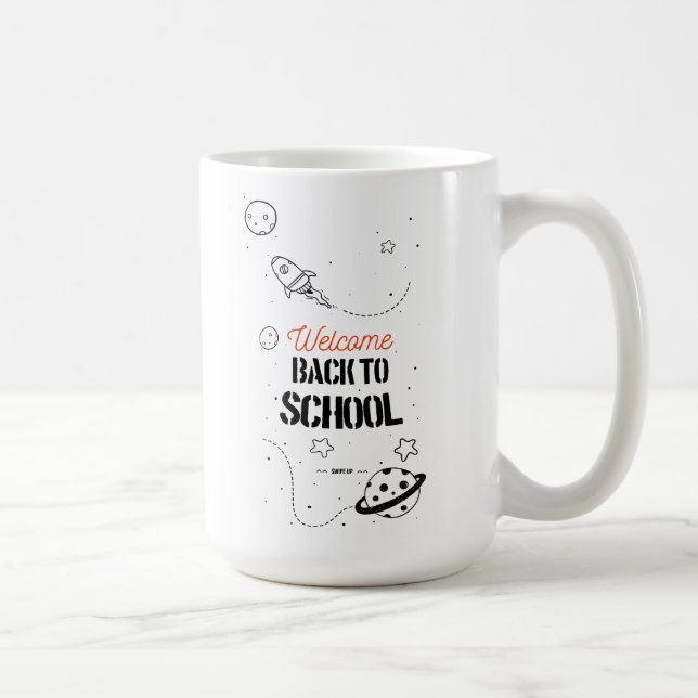 Taza De Café Calcomanía para pared (Derecha)