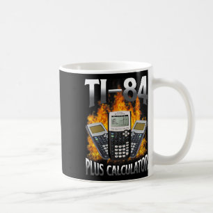 Taza De Café Calculadora Ti-84 Plus Profesor de Matemáticas Div