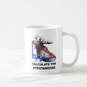 Taza De Café Calcular la hipotamosa tontería graciosa