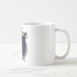 Taza De Café Caldera de la bruja de Halloween