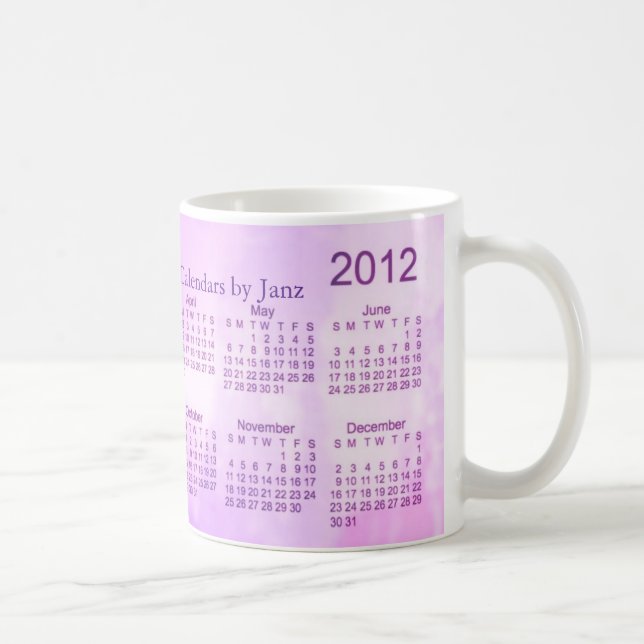 Taza De Café Calendario 2012 (Derecha)